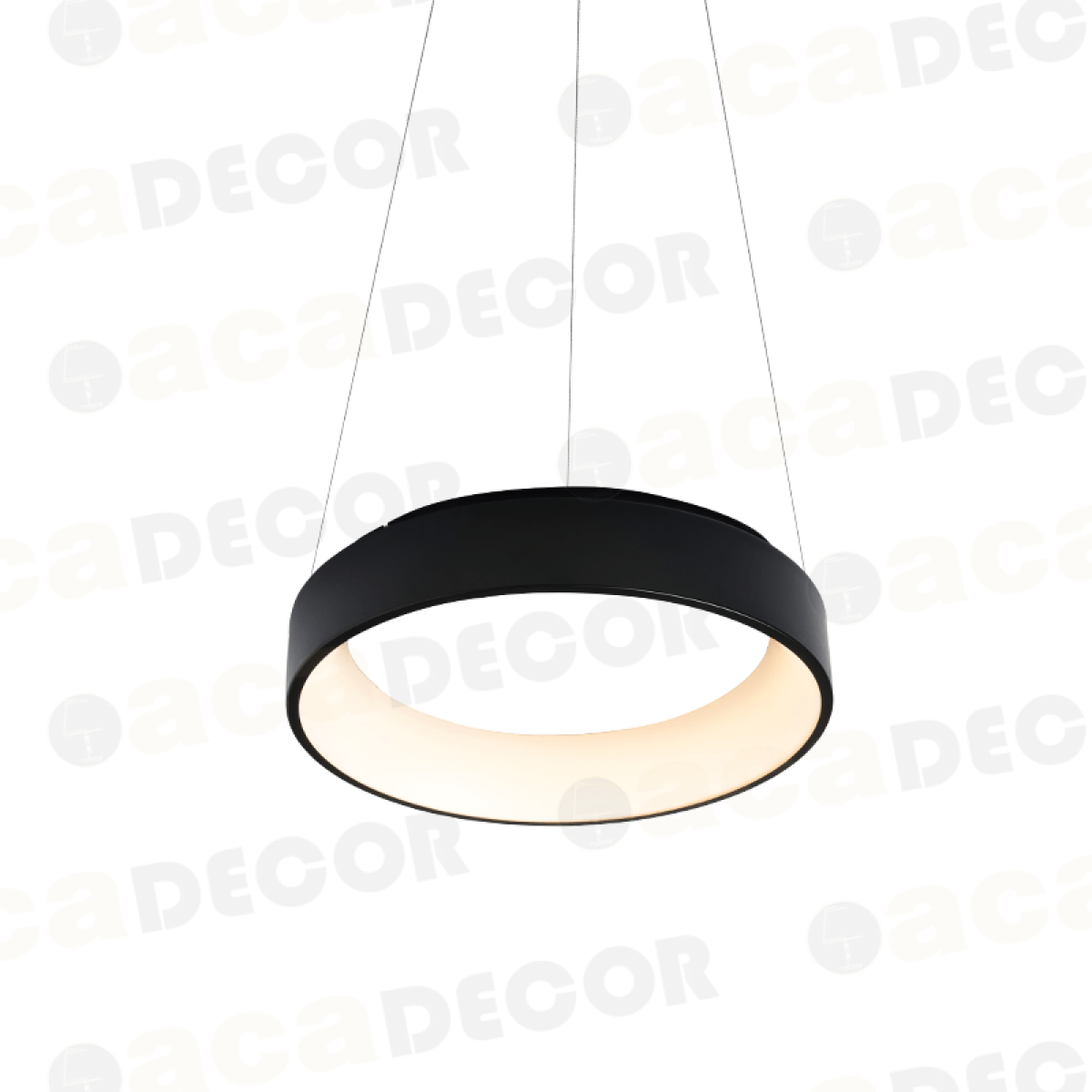 ACA ΚΡΕΜΑΣΤΟ Φ/Σ LED 34W 3000K 1700LM ΜΑΥΡΟ ΜΕΤΑΛΛΙΚΟ D45XH120CM APOLLO