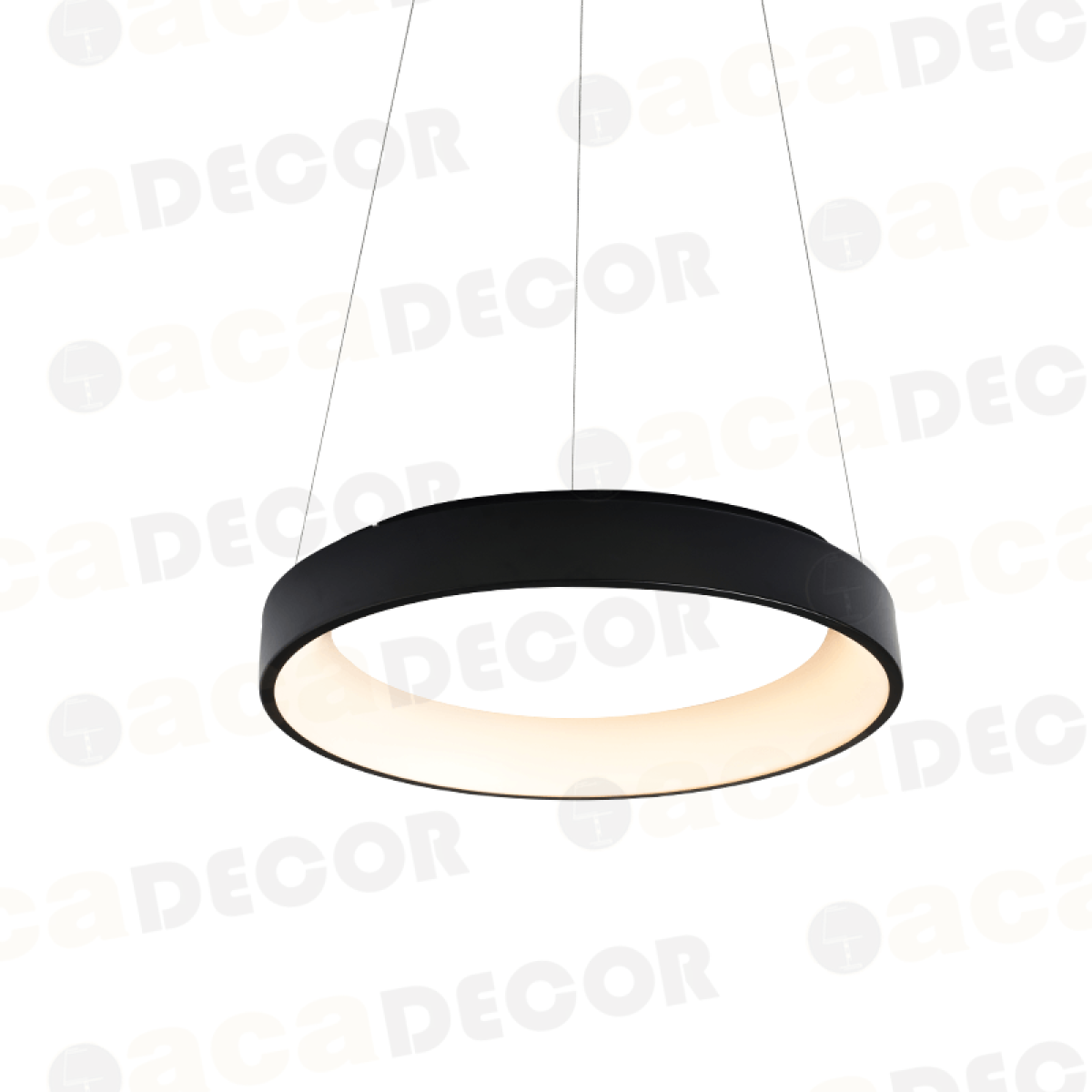 ACA ΚΡΕΜΑΣΤΟ Φ/Σ LED 80W 3000K 4100LM ΜΑΥΡΟ ΜΕΤΑΛΛΙΚΟ D78XH120CM APOLLO