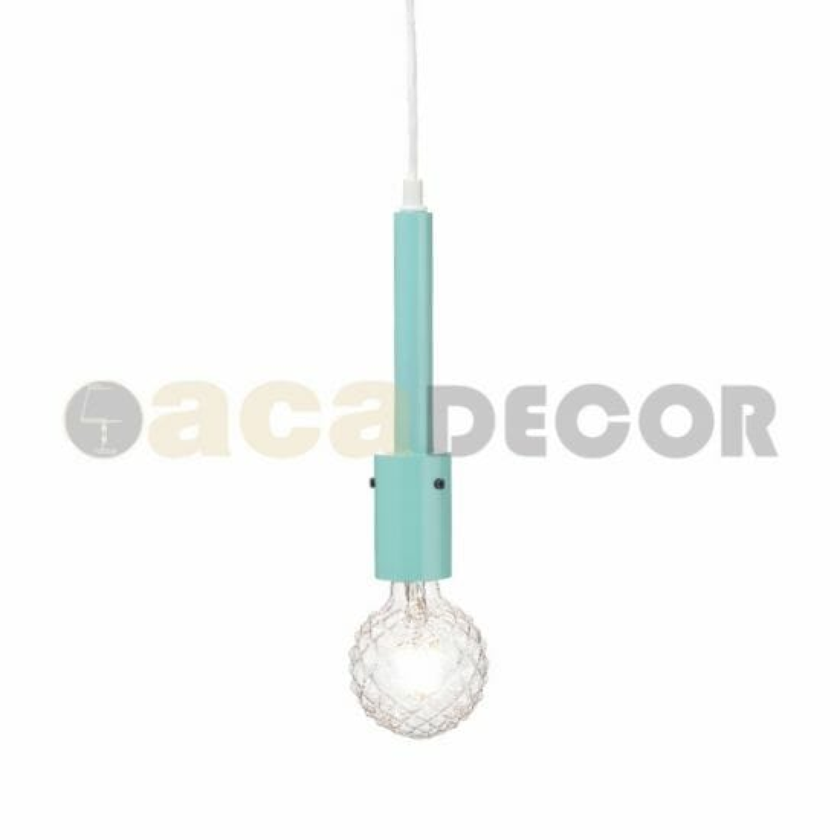 ACA ΚΡΕΜΑΣΤΟ Φ/Σ 1XE27 ΜΕΤΑΛΛΙΚΟ MENTA Φ5ΧΗ120CM PRIMO