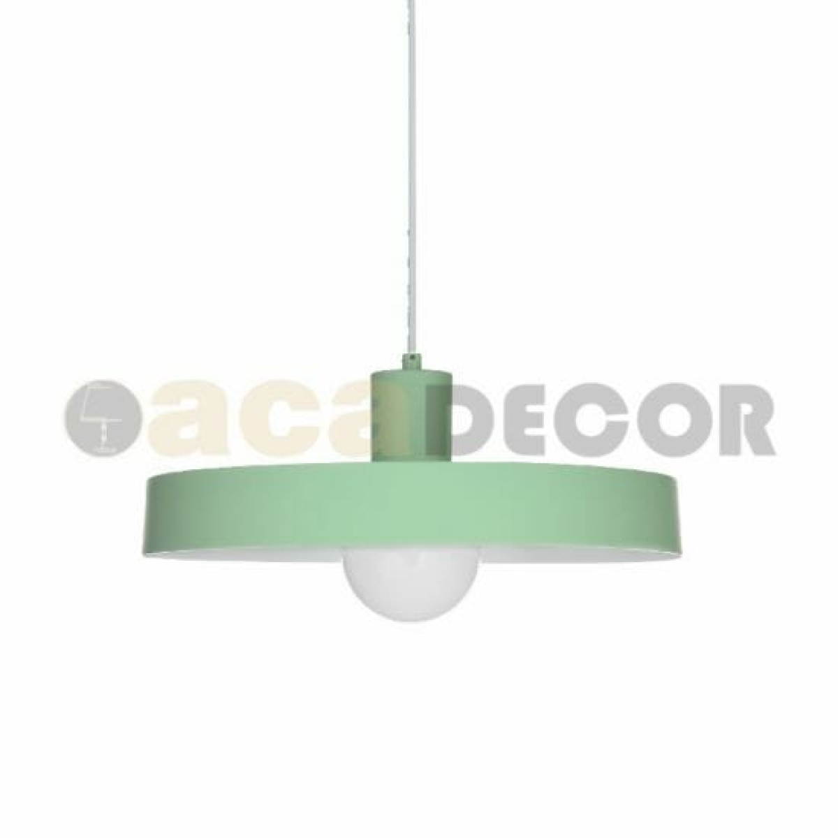 ACA ΚΡΕΜΑΣΤΟ Φ/Σ 1ΧΕ27 ΜΕΤΑΛΛΙΚΟ ΜΕΝΤΑ Φ36ΧΗ120CM DOMENICA