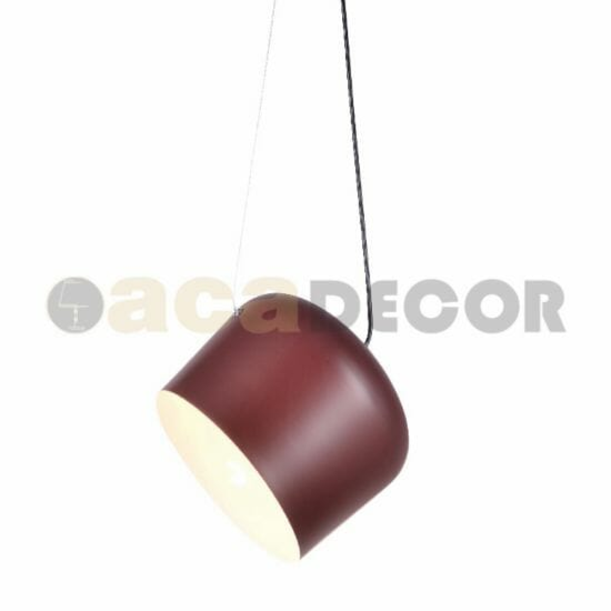 ACA ΚΡΕΜΑΣΤΟ Φ/Σ 1ΧΕ27 ΚΕΡΑΜΙΔΙ ΜΕΤΑΛΛΙΚΟ Φ27ΧΗ120CM NOVA