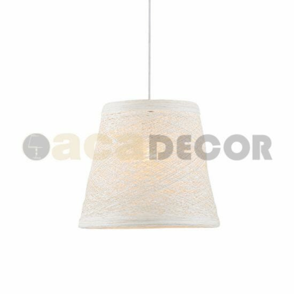 ACA ΚΡΕΜΑΣΤΟ Φ/Σ 1ΧΕ27 ΛΕΥΚΟ ΚΑΛΑΜΙ Φ31X107CM PETRA