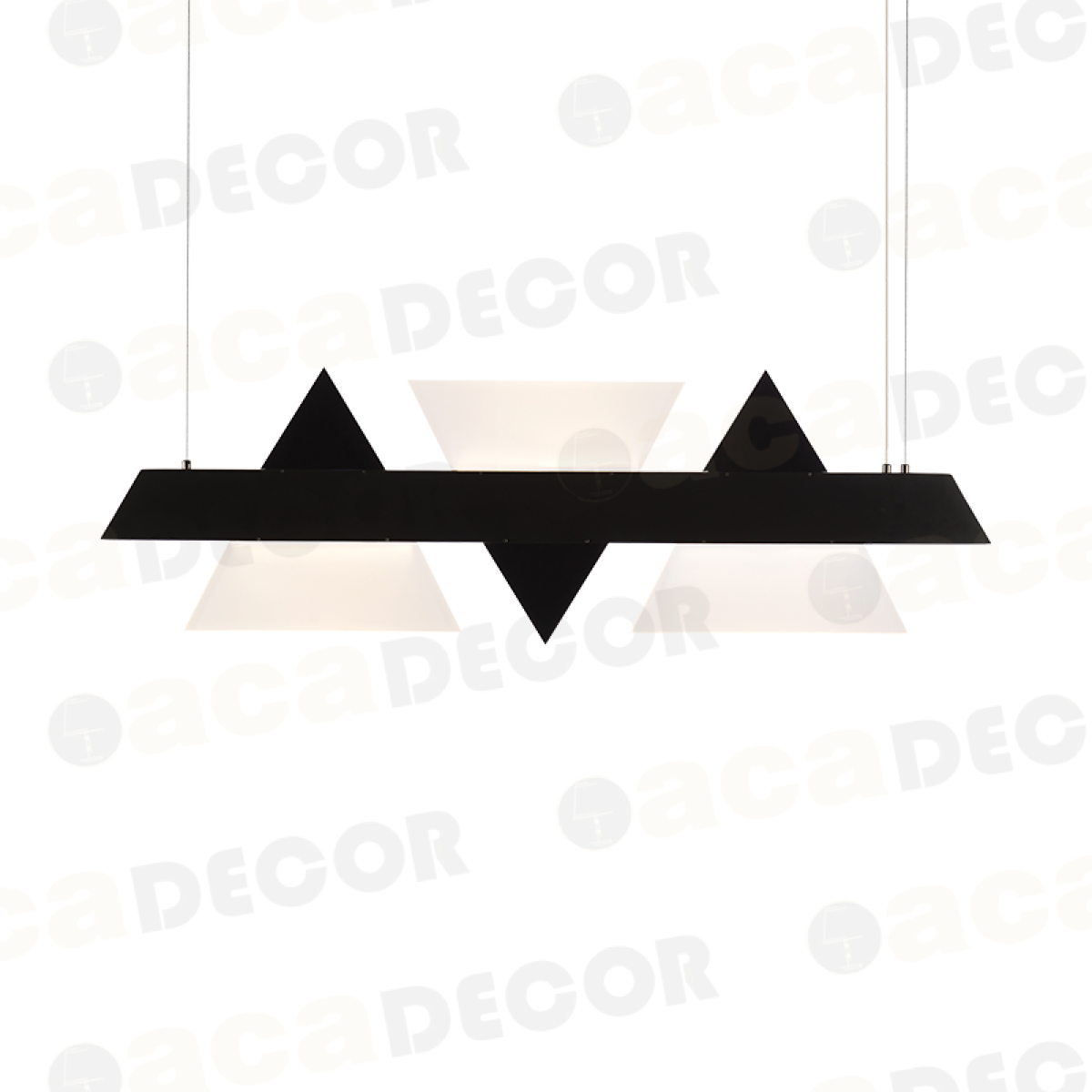 ACA  ΚΡΕΜΑΣΤΟ Φ/Σ LED 18W 3000K 1960LM ΜΕΤ/ΚΟ ΜΑΥΡΟ+ΑΚΡΥΛΙΚΟ 7,5X100XH120CM ARMSTRONG