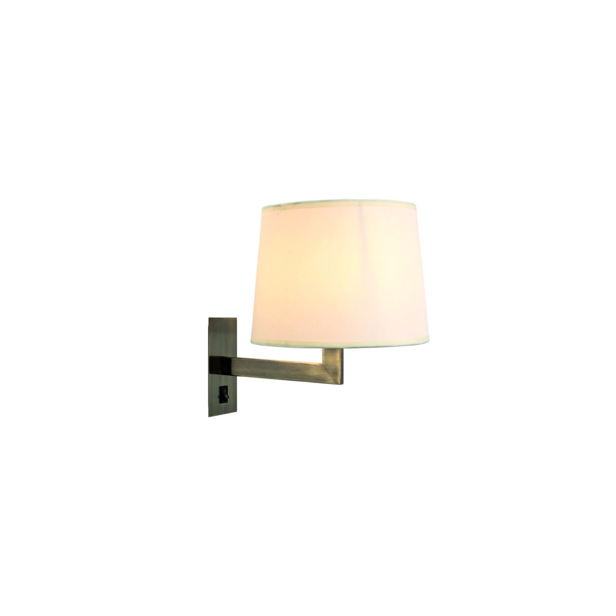 Home Lighting ARB-2267/001 DONA WALL LAMP ANTIQUE BRASS 1Δ3