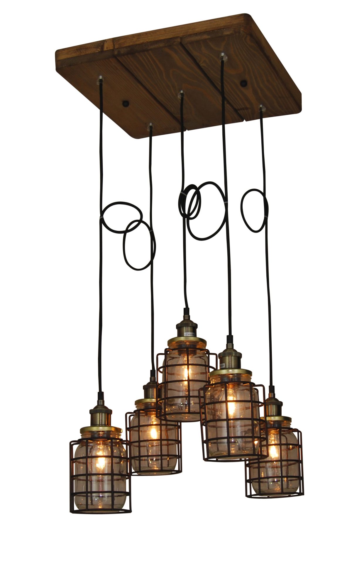 Home Lighting HL-2248JG-5PR OKDA PENDANT