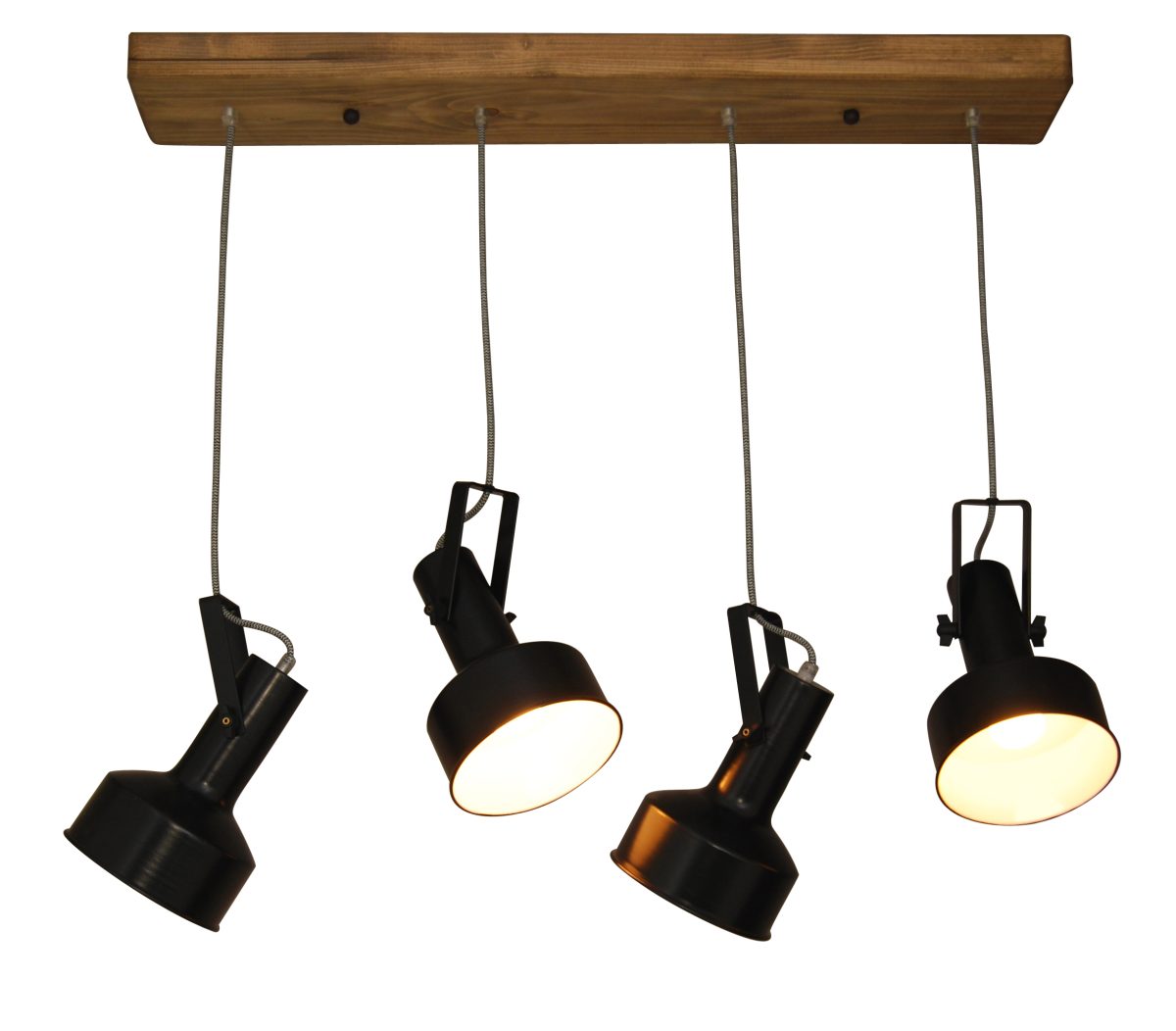 Home Lighting HL-243S-4P FARCOM BLACK PENDANT