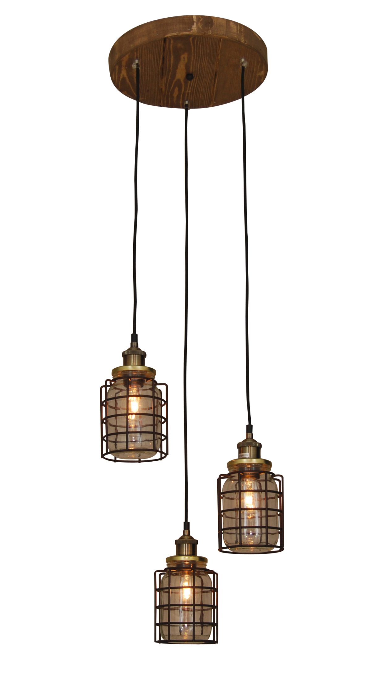 Home Lighting HL-2248JG-3P OKDA PENDANT