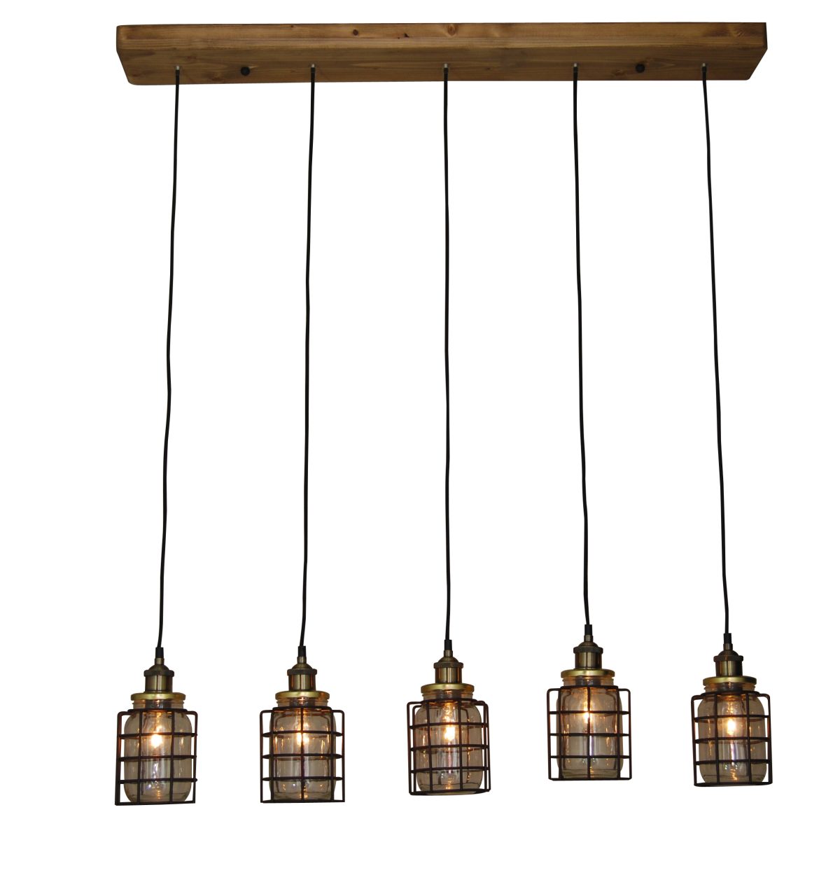 Home Lighting HL-2248JG-5P OKDA RAIL PENDANT