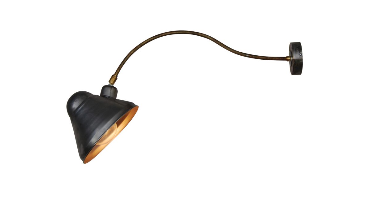 Home Lighting HL-127-1W REN BRONZE-GREY WALL LAMP