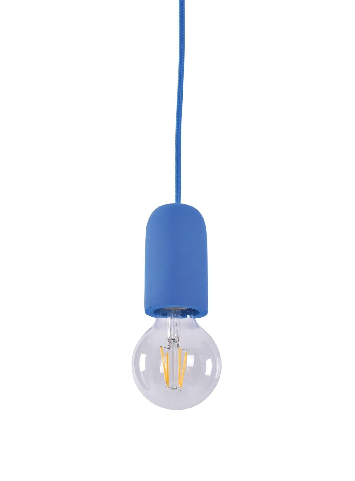 Home Lighting SE 149-BE IRIS PENDANT LAMP BLUE 1E2