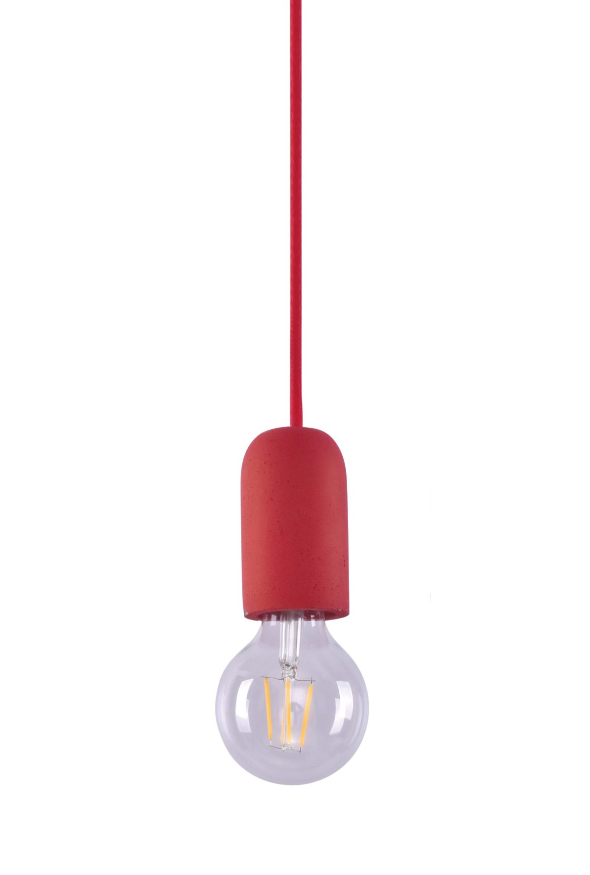 Home Lighting SE 149-RE IRIS PENDANT LAMP RED 1E2