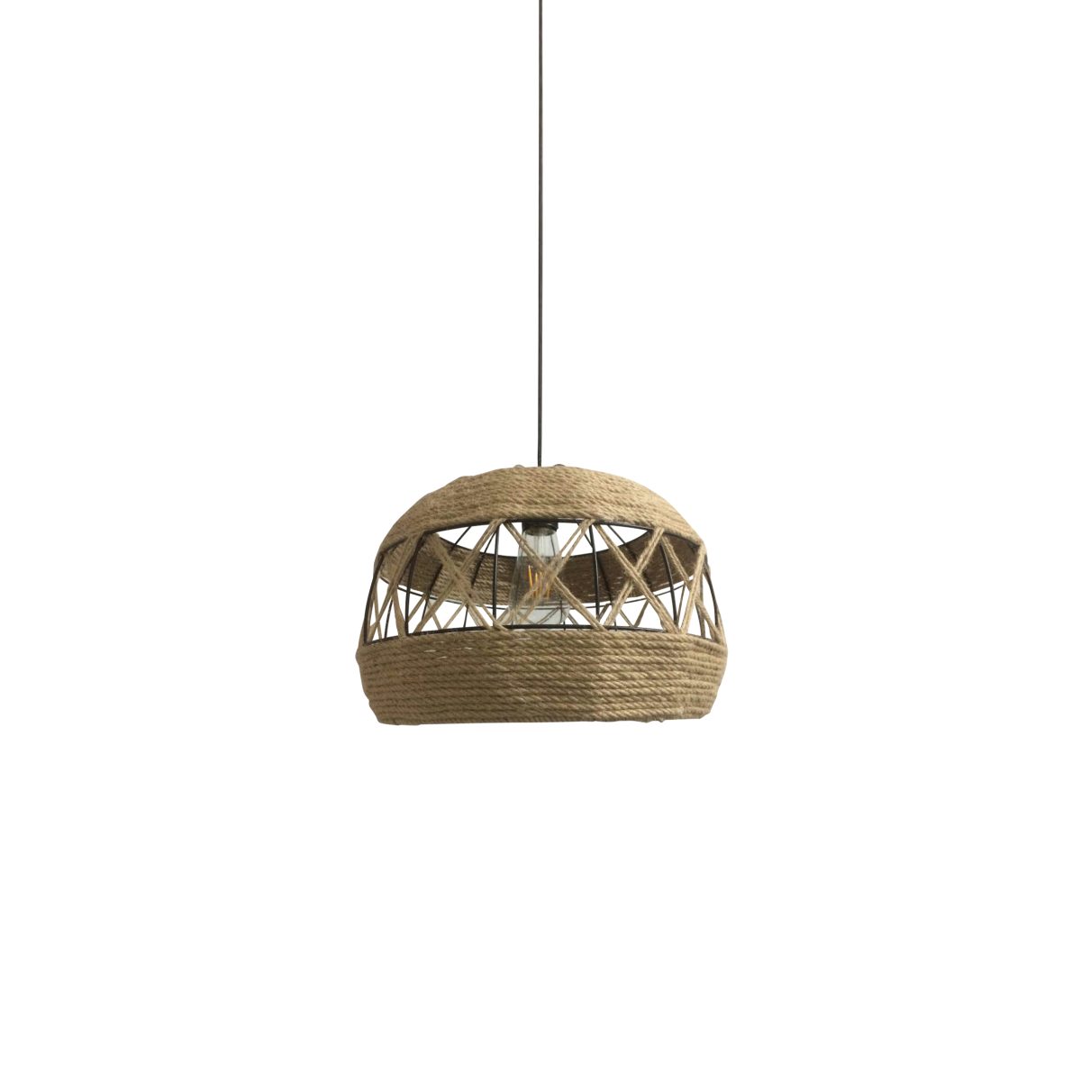 Home Lighting HM1 BALLINAD PENDANT LAMP BLACK Z3