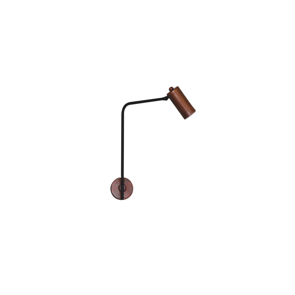 Home Lighting HL-3534-1 ARIEL OLD BRONZE & WHITE WALL LAMP
