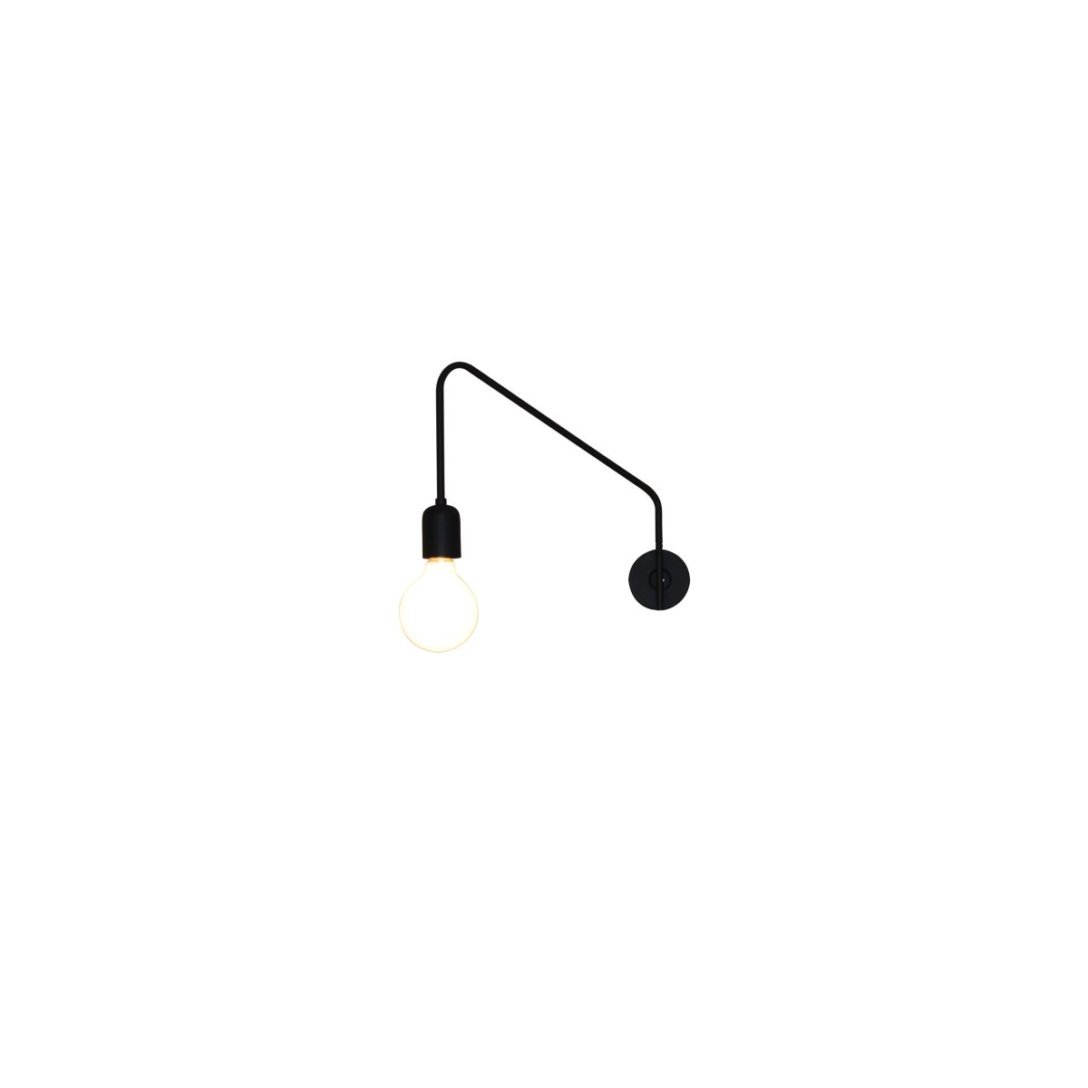 Home Lighting HL-3549-1 MALA WHITE WALL LAMP - Image 2