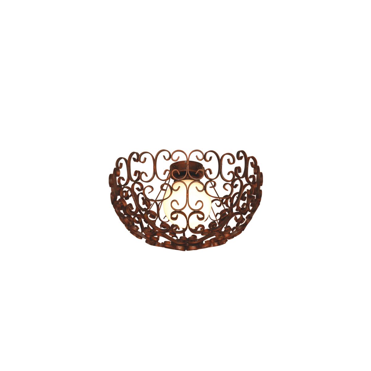 Home Lighting HL-3587-1X BALE OLD COO=PPER CEILING