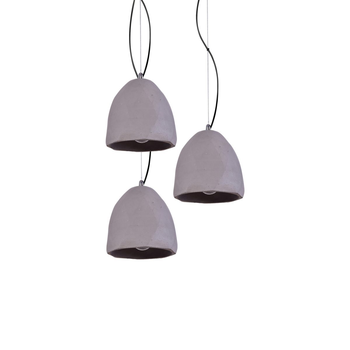 Home Lighting SE 155-140-3 JOY PENDANT LAMP CEMENT+