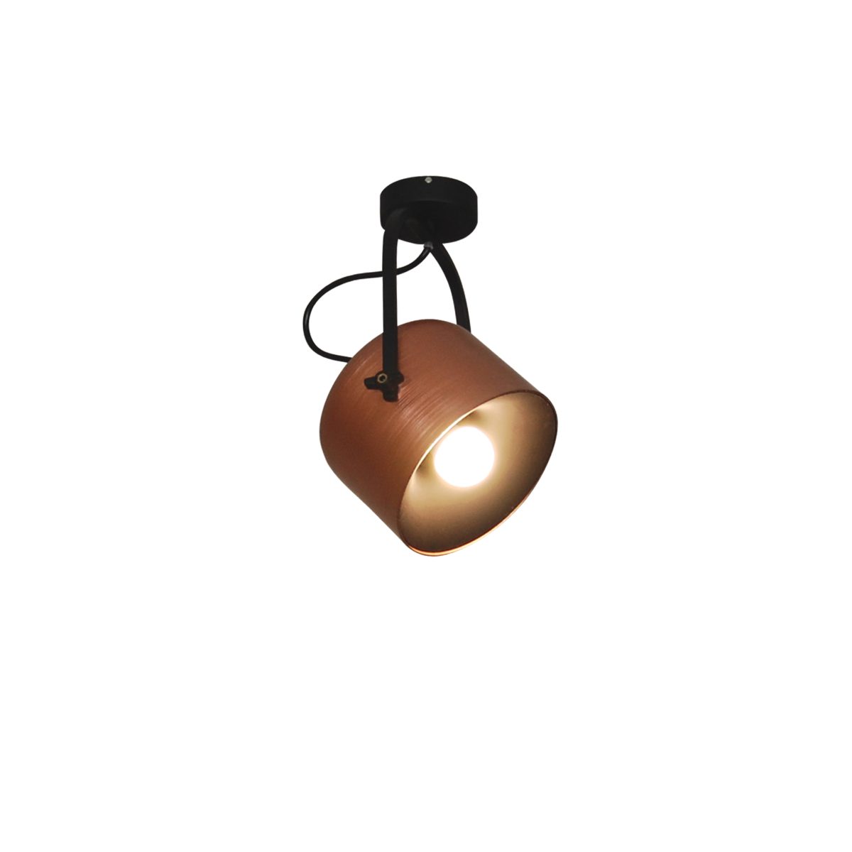 Home Lighting HL-3599-1M ARCHIE BLACK CEILING