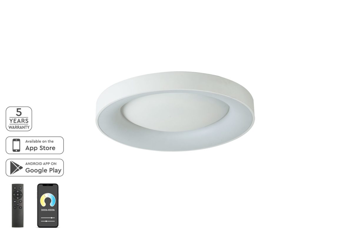 Home Lighting SE LED SMART 60 AMAYA CEILING WHITE Δ3