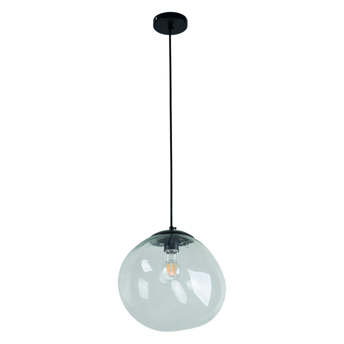 Home Lighting KQ S0620-1A RONDA PENDANT GLASS Ζ4