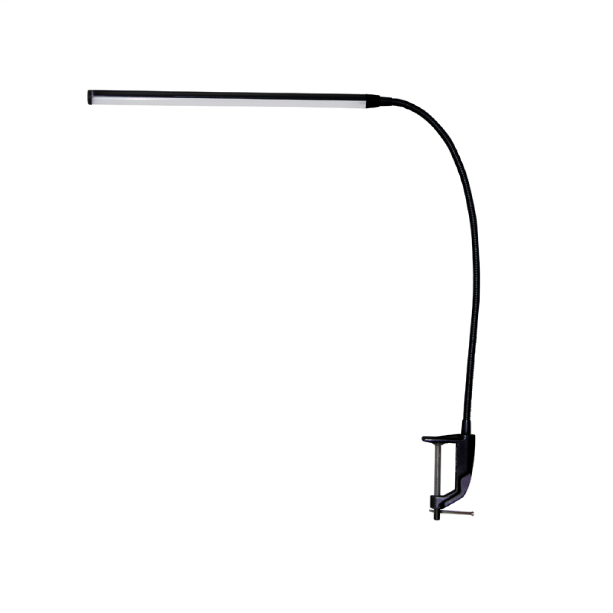 ACA LED ΓΡΑΦΕΙΟΥ 5W 4000Κ ΑΦΗΣ ΜΑΥΡΟ+ΣΠΙΡΑΛ+ΣΦΙΓΚΤΗΡ 230VΗ85,5CM DELGADO