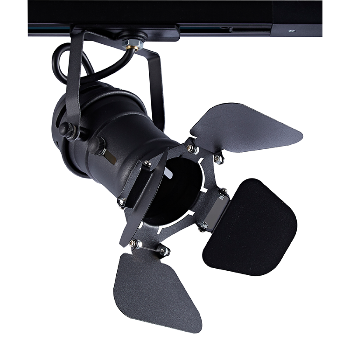 ACA TRACK LIGHT No244 BLACK 2WIRE GU10