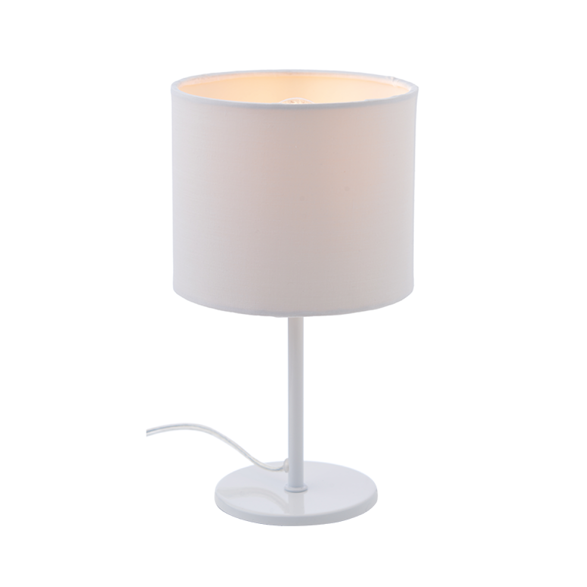 ACA ΠΟΡΤΑΤΙΦ ΥΦΑΣΜΑ ΛΕΥΚΟ 1X40W E14 H28CM ARIOSO