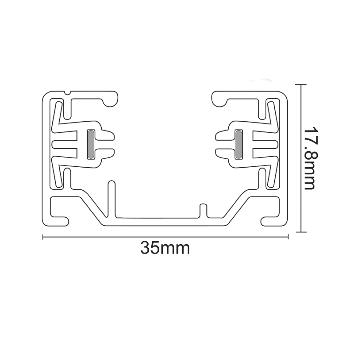 ACA ΡΑΓΑ 2 ΚΑΛΩΔΙΩΝ 3m ΜΑΥΡΗ - Image 2
