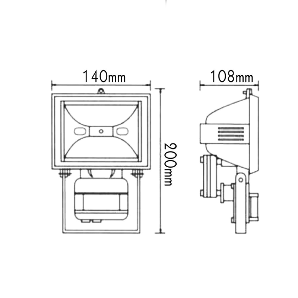 ACA ΠΡΟΒΟ ΙΩΔ ΤΕΤ. ΛΑΜΠΑ 150W+ΑΝ. ΓΚΡΙ - Image 2
