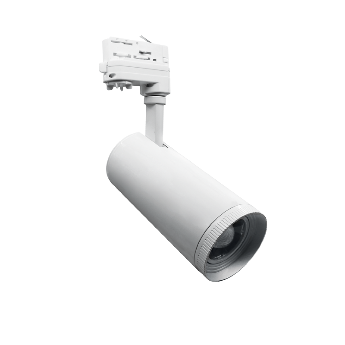 ACA WHITE LED COB TRACK LUMINAIRE AIMY 30W 4000K 4WIRES 25-50° 3100LM 230V Ra80