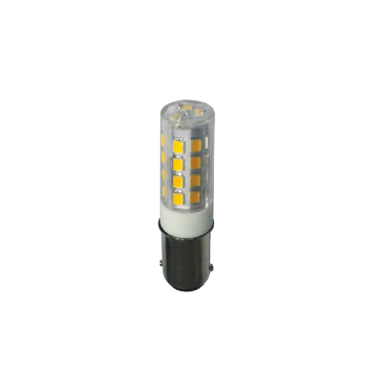ACA BA15D CERAMIC LED 4W 3.000K 230V AC 350Lm 2835SMD Ra80