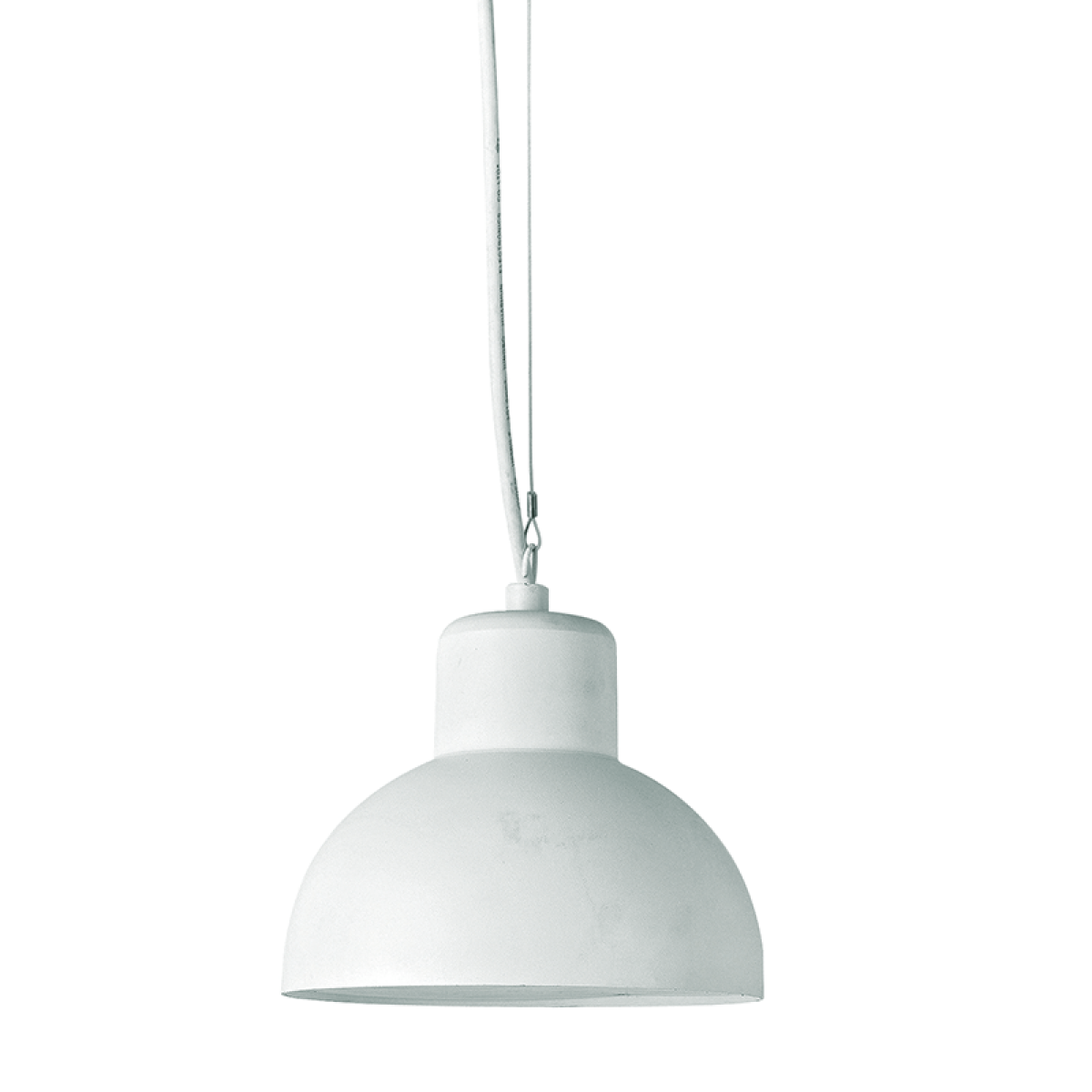 ACA ΛΕΥΚΟ ΚΡΕΜΑΣΤΟ ΦΩΤΙΣΤΙΚΟ BERO 1XE27 MAX.10W LED IP44 ΜΕ ΟΠΑΛ PC ΚΑΛΥΜΜΑ
