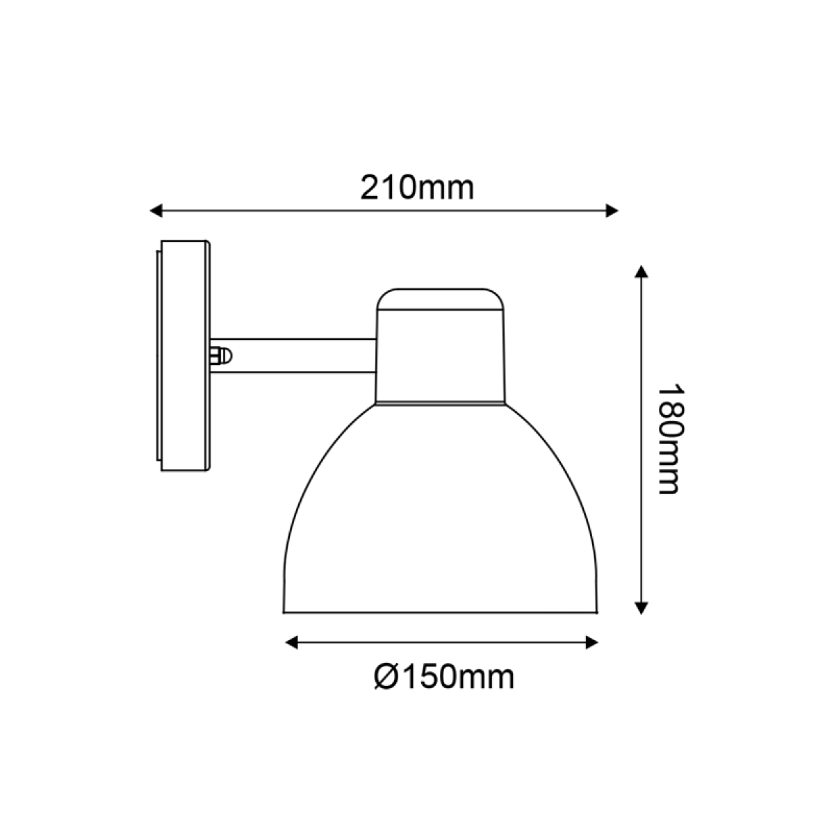 ACA ΛΕΥΚΟ ΕΠΙΤΟΙΧΟ ΦΩΤΙΣΤΙΚΟ BERO MINI 1XE27 MAX.10W LED IP44 ΜΕ ΟΠΑΛ PC ΚΑΛΥΜΜΑ - Image 2