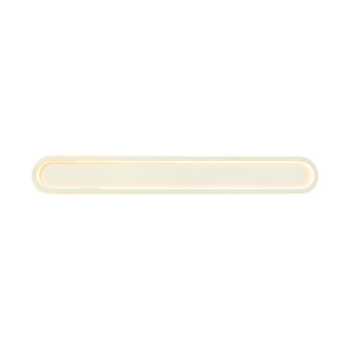 ACA ΟΡΟΦΗΣ Φ/Σ LED 52W DIM 3000K 3600LM SOLO ΜΕΤΑΛΛΙΚΟ ΛΕΥΚΟ IP20 100X14X6CM
