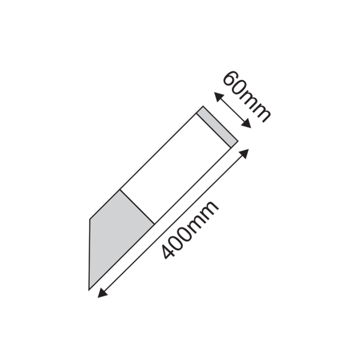 ACA ΑΠΛΙΚΑ ΤΕΤΡΑΓΩΝΗ ΚΥΡΤΗ ΑΝΟΞΕΙΔΩΤΗ ΥΨΟΣ 40cm - Image 2