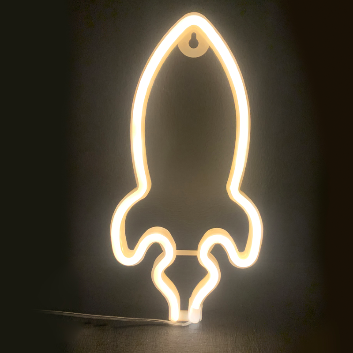ACA ΠΥΡΑΥΛΟΣ, 87 NEON LED ΛΑΜΠΑΚΙΑ ΜΕ ΜΠΑΤΑΡΙΑ (3xAA)/USB, WW, IP20, 13.5x2x27cm