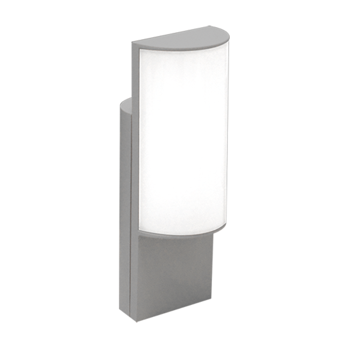 ACA  WALL LUMINAIRE HEMI SMD LED 8W 620Lm 3000K 230V IP44 Ra>80