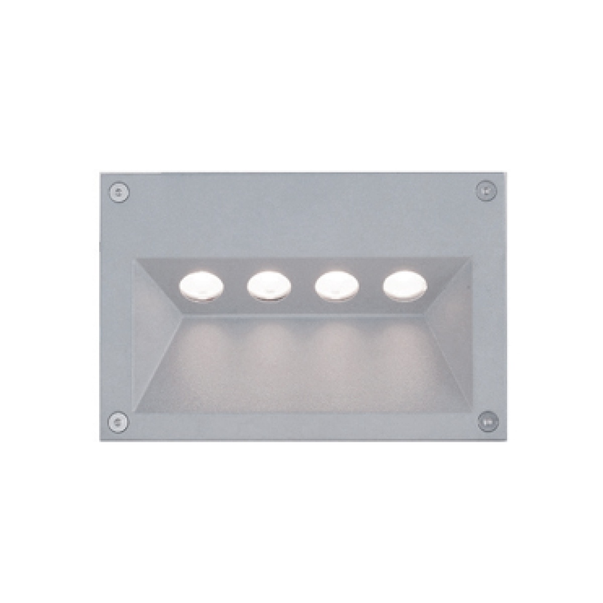 ACA  DOWN 4X1W P.LED IP65