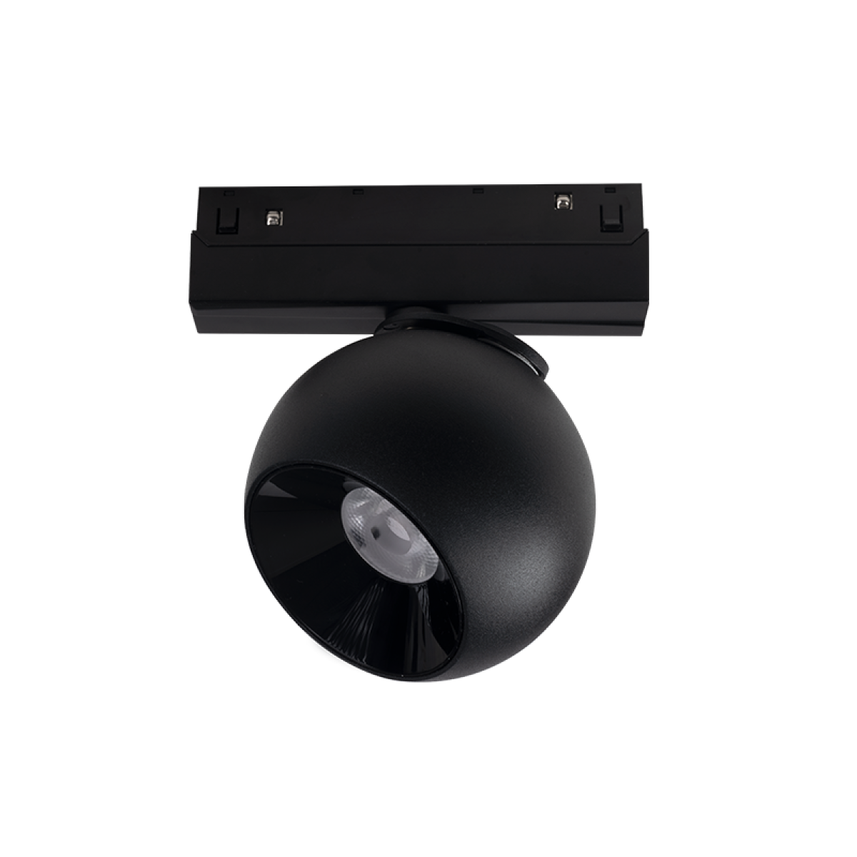 ACA ΜΑΥΡΟ ΜΑΤ ΜΑΓΝΗΤΙΚΟ ΣΠΟΤ 48V DC 12W 4000K 1050LM 36° OSRAM RA90 Φ100*134MM