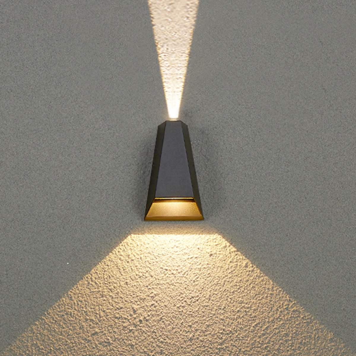 ACA LED COB WALL LUMINAIRE 6W 425LM  30° & 120°  230VAC 3.000K DARK GREY CRI80 IP54 30.000HRS - Image 2
