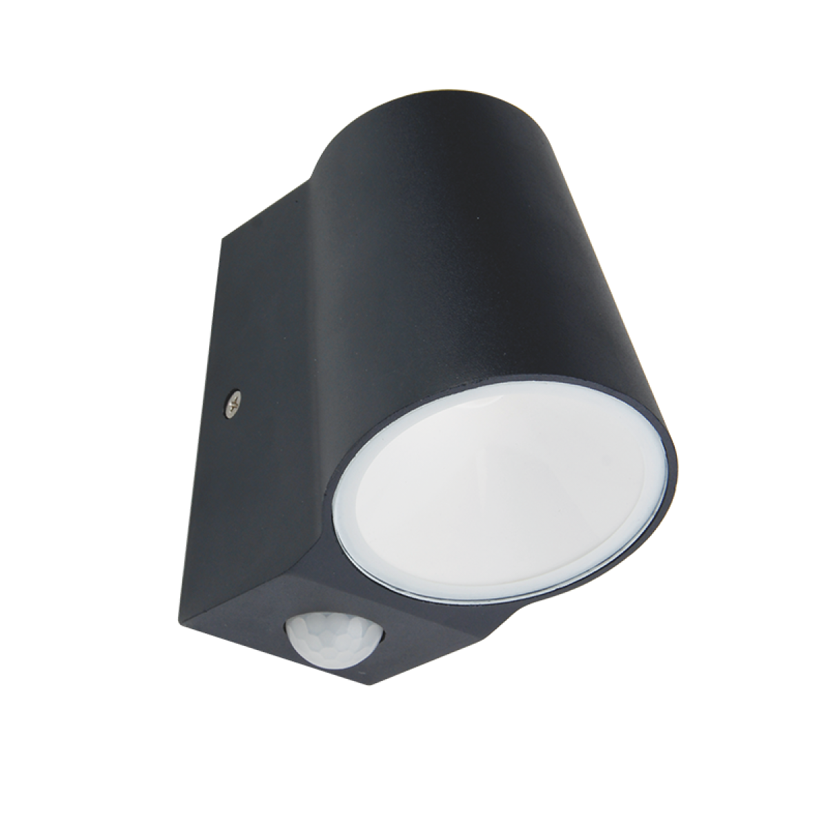 ACA LED COB WALL SENSOR LUMINAIRE 6W 400LM 100° 230V AC 3.000K DARK GREY CRI80 IP54 30.000HRS