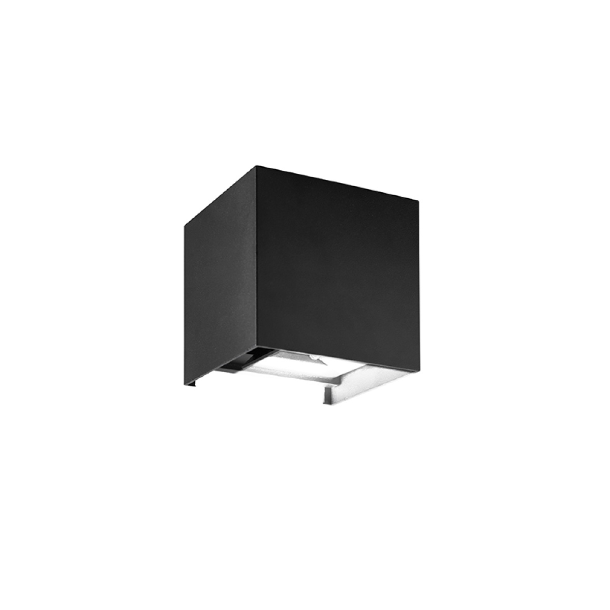ACA LED COB WALL LUMINAIRE 6W 435LM 0-120° 230VAC 3.000K DARK GREY CRI80 IP54 30.000HRS