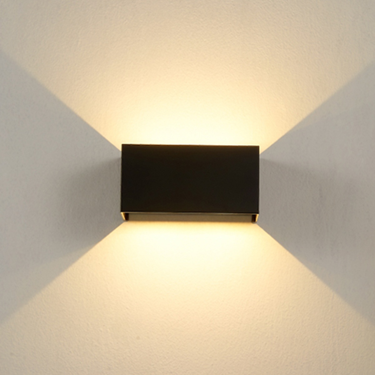ACA LED SMD WALL LUMINAIRE 12W 860LM 0-120° 230VAC 3.000K DARK GREY CRI80 IP54 30.000HRS - Image 2