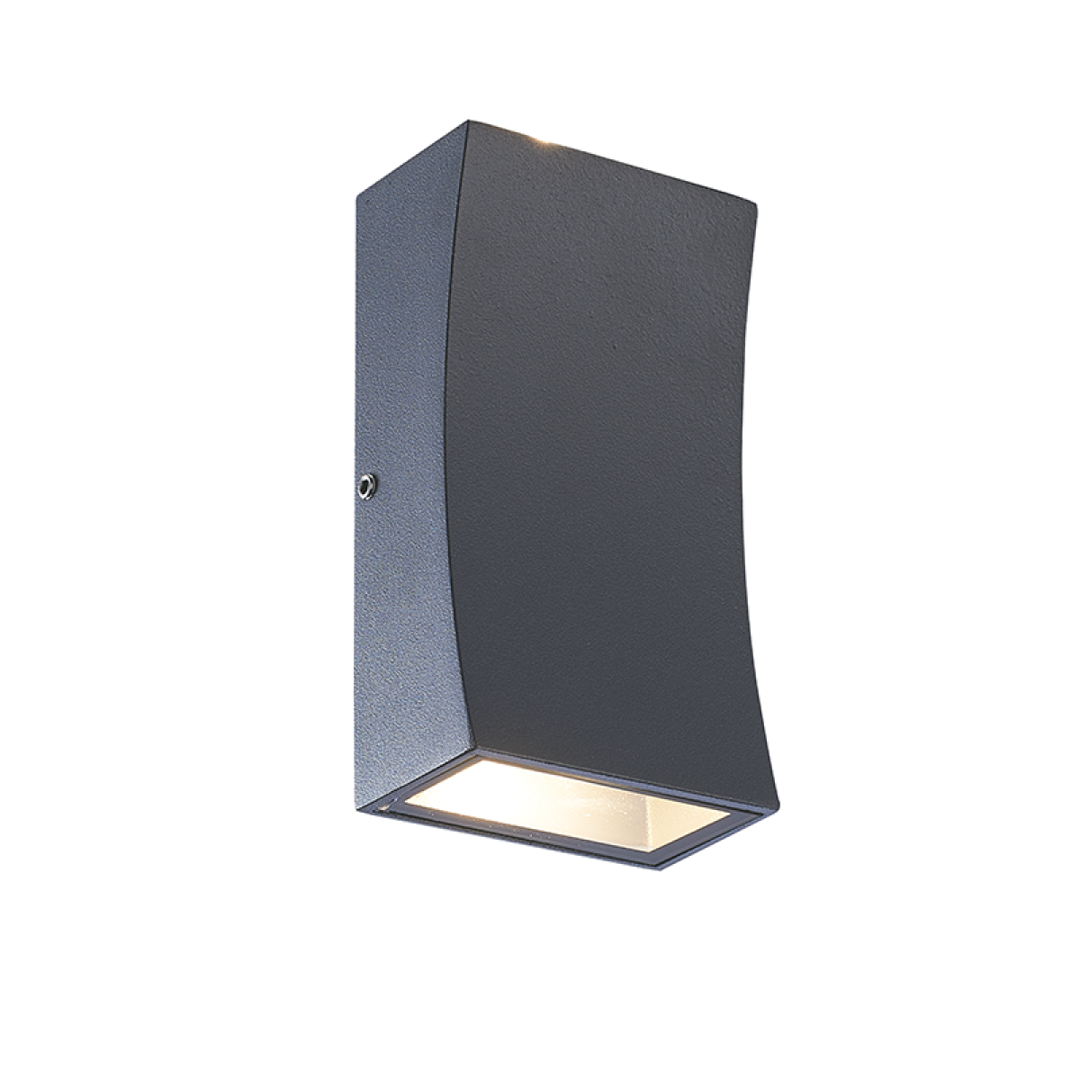 ACA LED HP WALL LUMINAIRE 6W 180LM 89° 230V AC 3.000K DARK GREY CRI80 IP65 30.000HRS