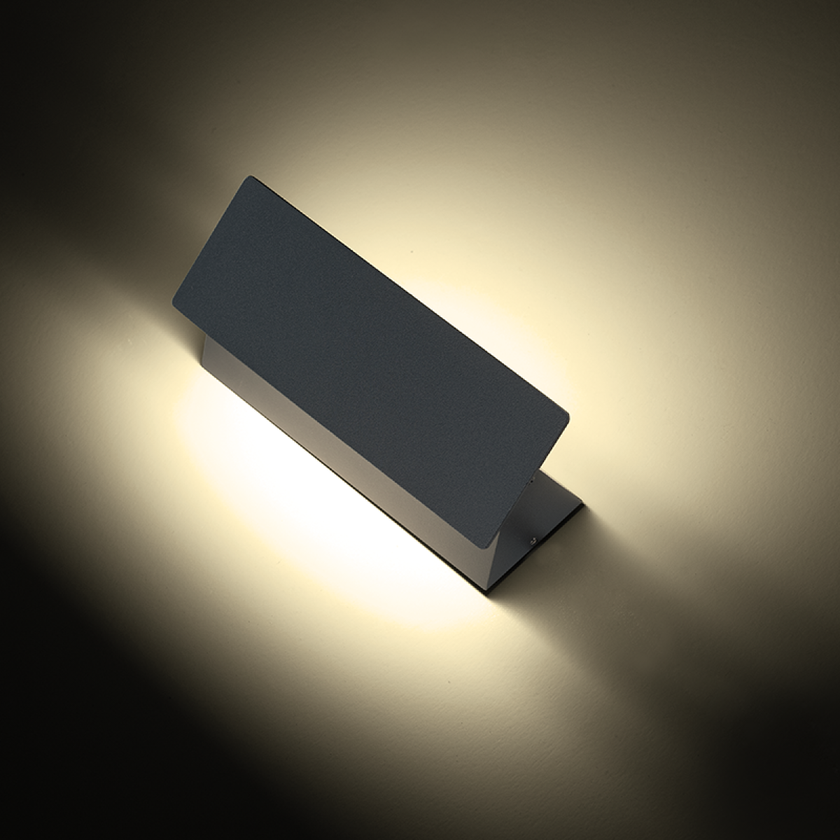 ACA LED SMD WALL LUMINAIRE 7W 210LM 190° 230V AC 3.000K DARK GREY CRI80 IP54 30.000HRS - Image 2