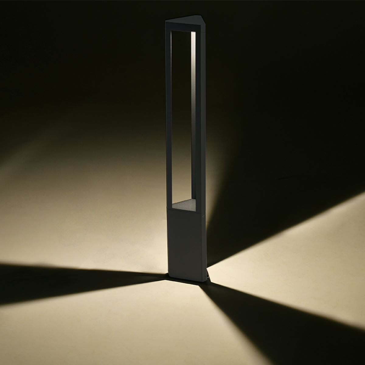 ACA LED HP POST LUMINAIRE 8W 420LM 45° 230V AC 3.000K DARK GREY CRI80 IP65 30.000HRS - Image 2
