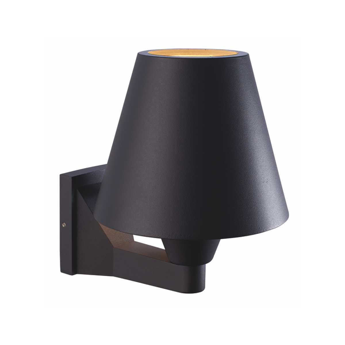 ACA E27 WALL LUMINAIRE 230V AC DARK GREY IP65 MAX.15W LED LAMP