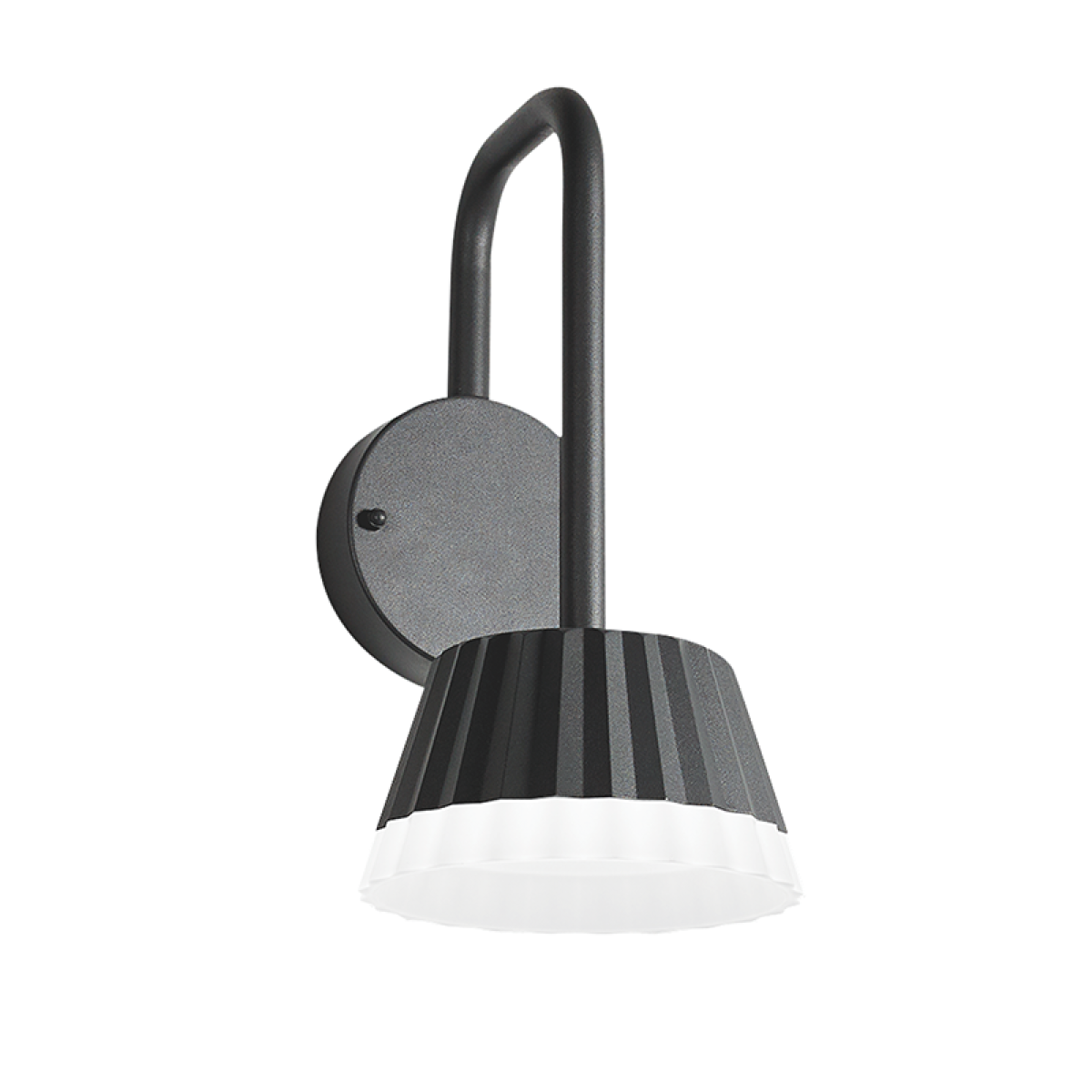 ACA LED SMD WALL LUMINAIRE 10W 400LM 85° 230V AC 3.000K DARK GREY CRI80 IP54 30.000HRS
