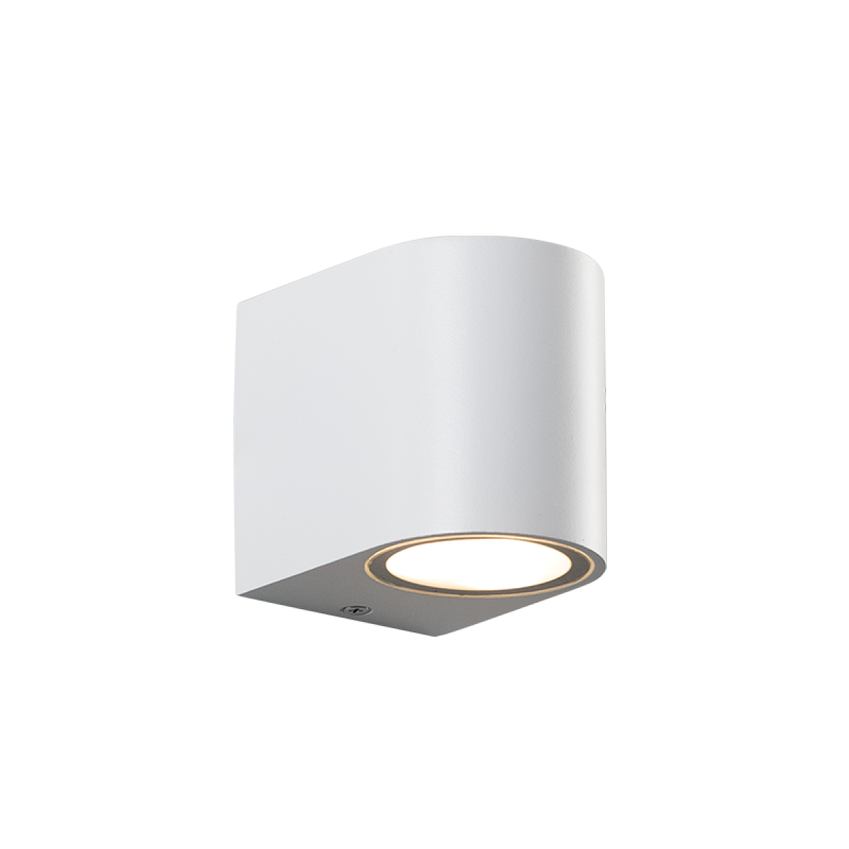 ACA GU10 WALL LUMINAIRE 230V AC MATT WHITE IP65 MAX.35W
