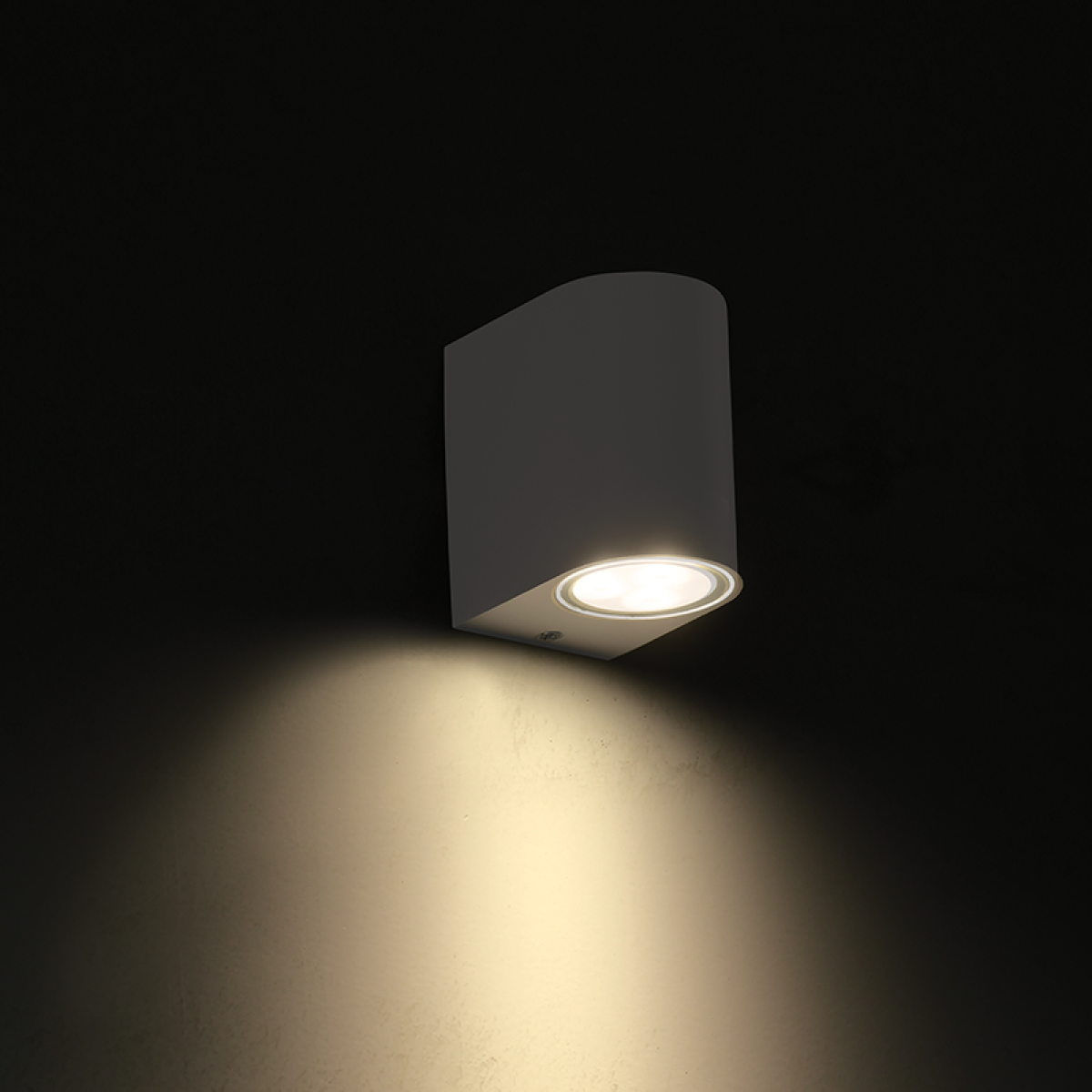 ACA LED HP WALL LUMINAIRE 4W 230LM 40° 230V AC 3.000K MATT WHITE CRI80 IP65 30.000HRS - Image 2