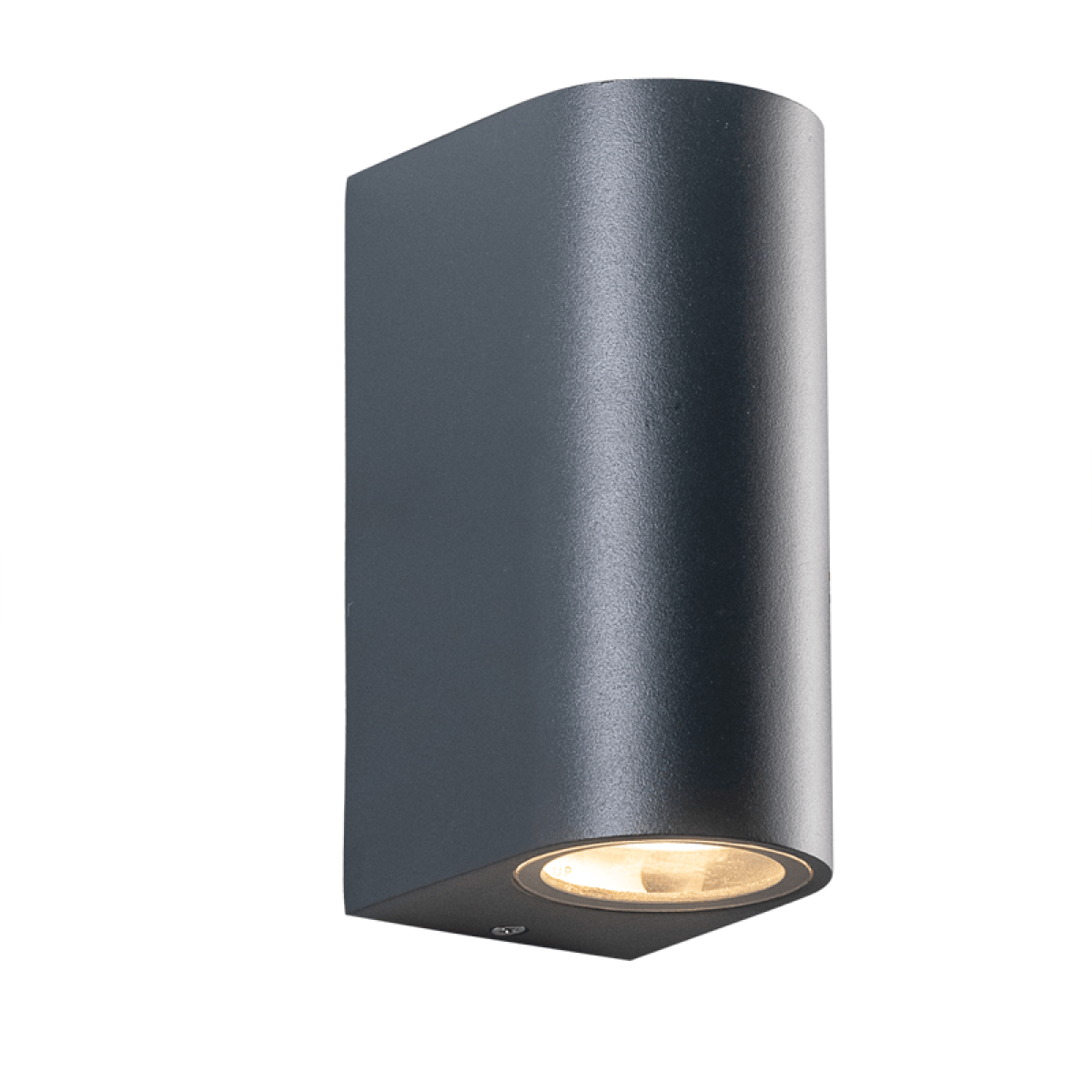 ACA GU10 WALL LUMINAIRE 230V AC DARK GREY IP65 MAX.2X35W